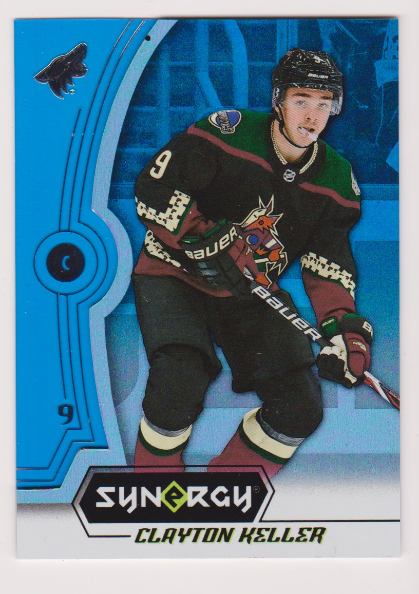 2018-19 Synergy Blue #24 Clayton Keller (image for) 2018-19 Synergy Blue #24 Clayton Keller